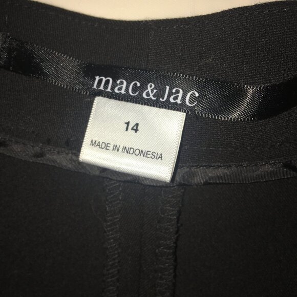 Mac & Jac Trousers Wide Leg Black Size 14 - Picture 4 of 12